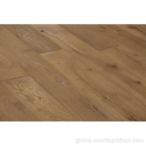 Brown Color Wood Floors Indoor Use traditional european oak engineered hand-scraped Manufactory